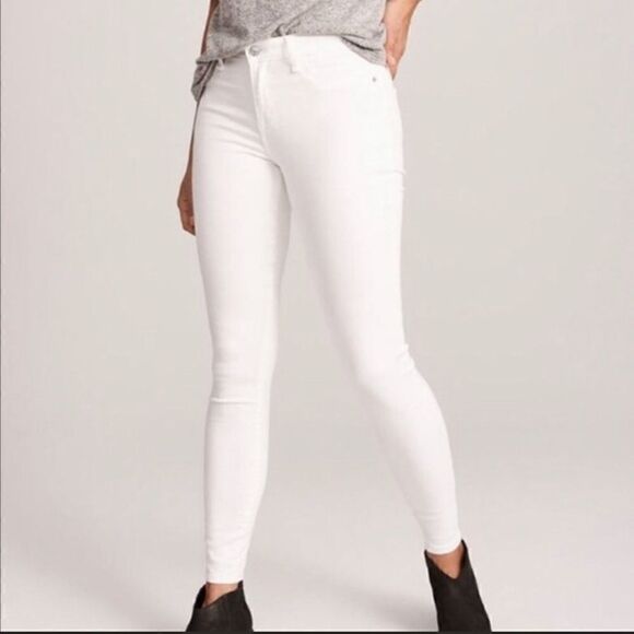 Abercrombie & Fitch Harper Low RiseSuper Skinny Size 2 - Picture 2 of 14